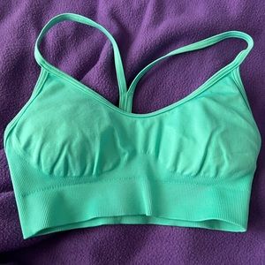 Teal GymShark Sports Bra